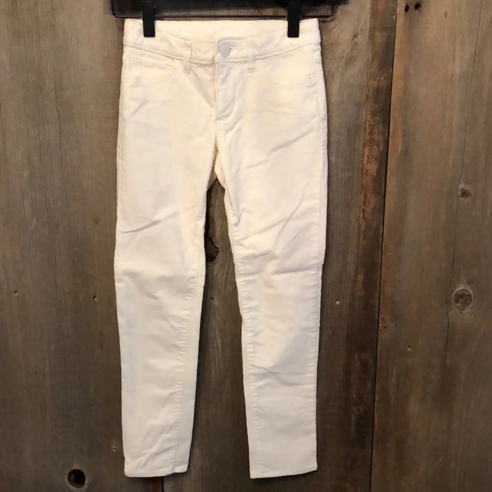 2013 GapKids Cream 5 Pocket Corduroy Pants Size 7 Girls